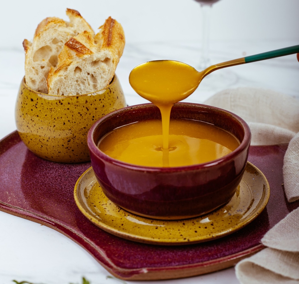 Caldo de Baroa com Frango