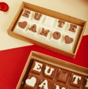 Barra de Chocolate Trufada Te Amo