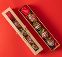 Gift Box Bombons de Morango &amp; Rosa