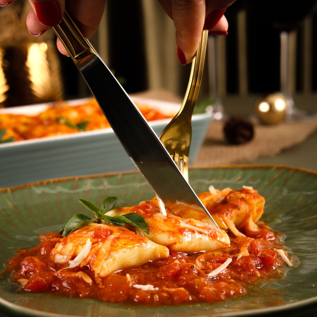 Fagottini de Damasco com Abacaxi