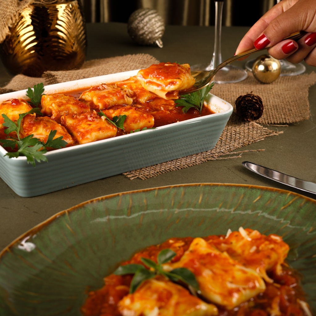 Fagottini de Damasco com Abacaxi