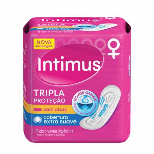 Absorvente Intimus Tripla Proteção - Cobertura Seca