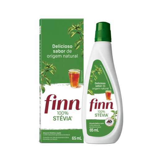 Adoçante Finn Stevia Líquido 65ml