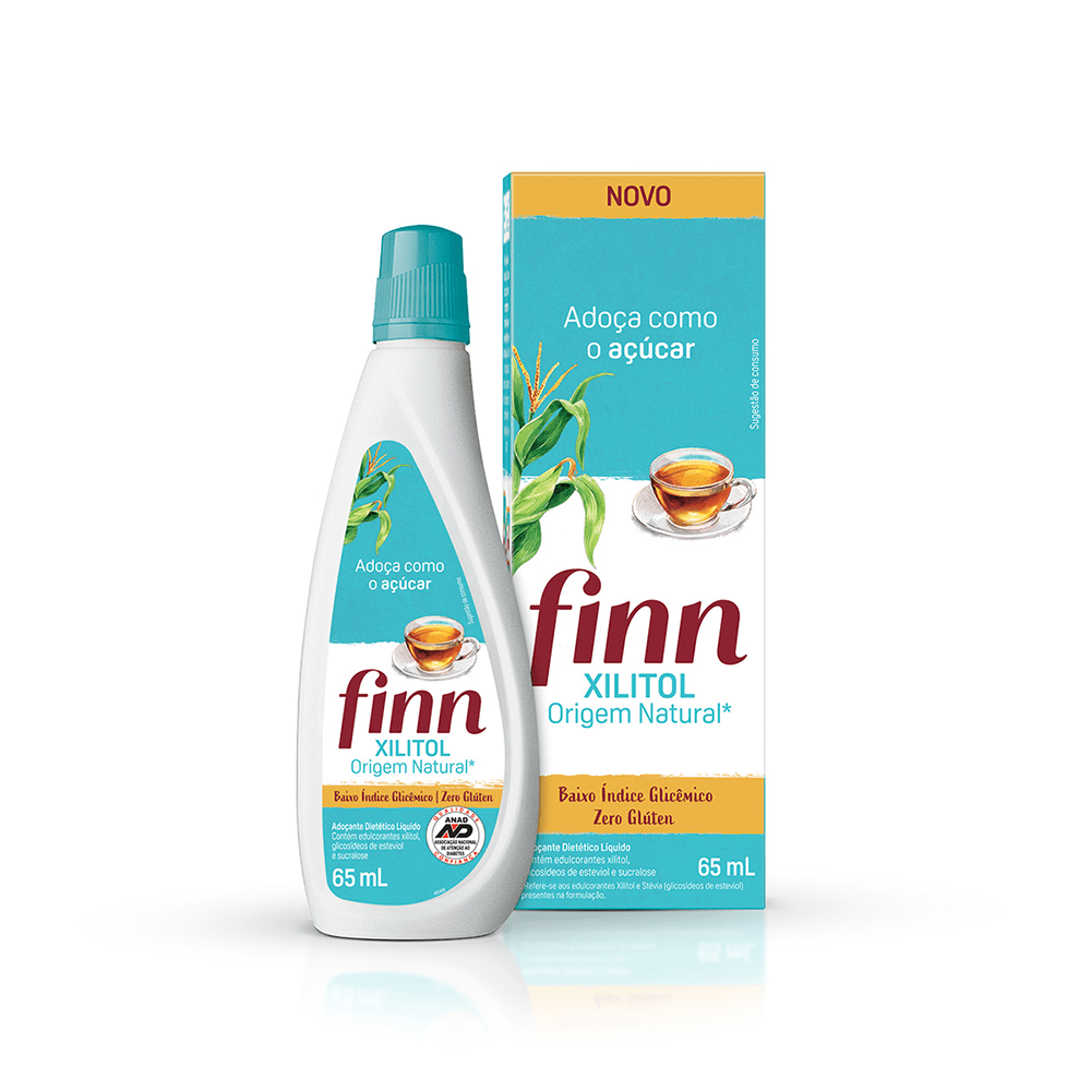 Adoçante Finn Xilitol Líquido 65ml