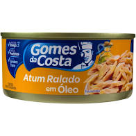 Atum Ralado em Óleo 170Gr. Gomes da Costa