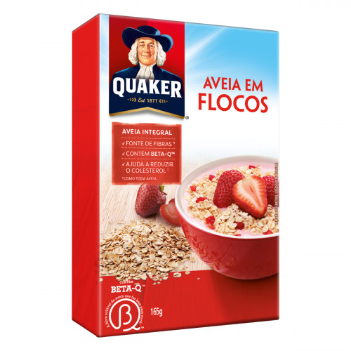 Aveia Quaker Flocos  165gr