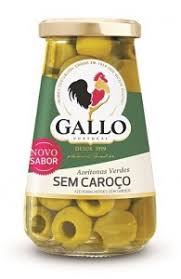 Azeitonas Verdes Sem Caroço Gallo 150gr