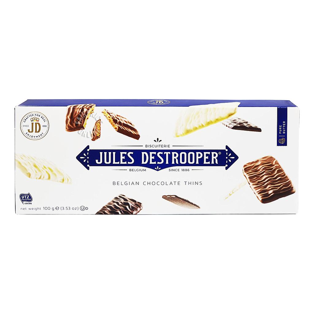 Belgian Chocolate Thins Jules Destrooper 100gr