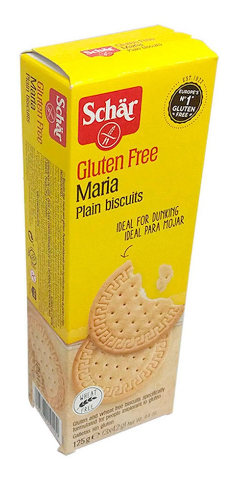 Biscoito Maria Sem Glúten Schar 125gr