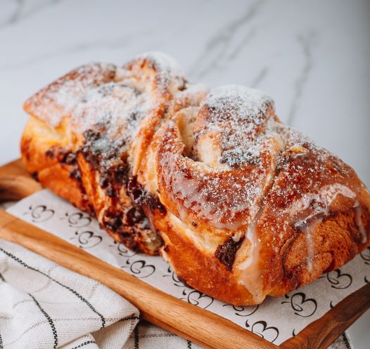 Brioche de gotas de chocolate