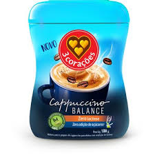 Cappuccino Balance Zero Lactose 3 Corações 180Gr.