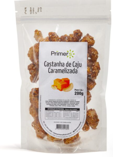 Castanha de Caju Caramelizada Primers 200gr