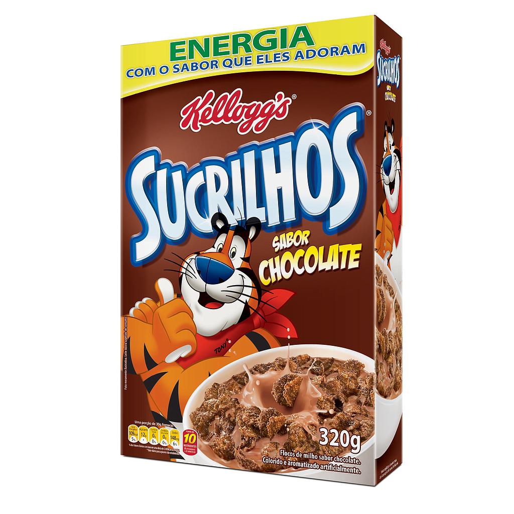 Cereal Matinal Sucrilhos Kelloggs Chocolate 320gr