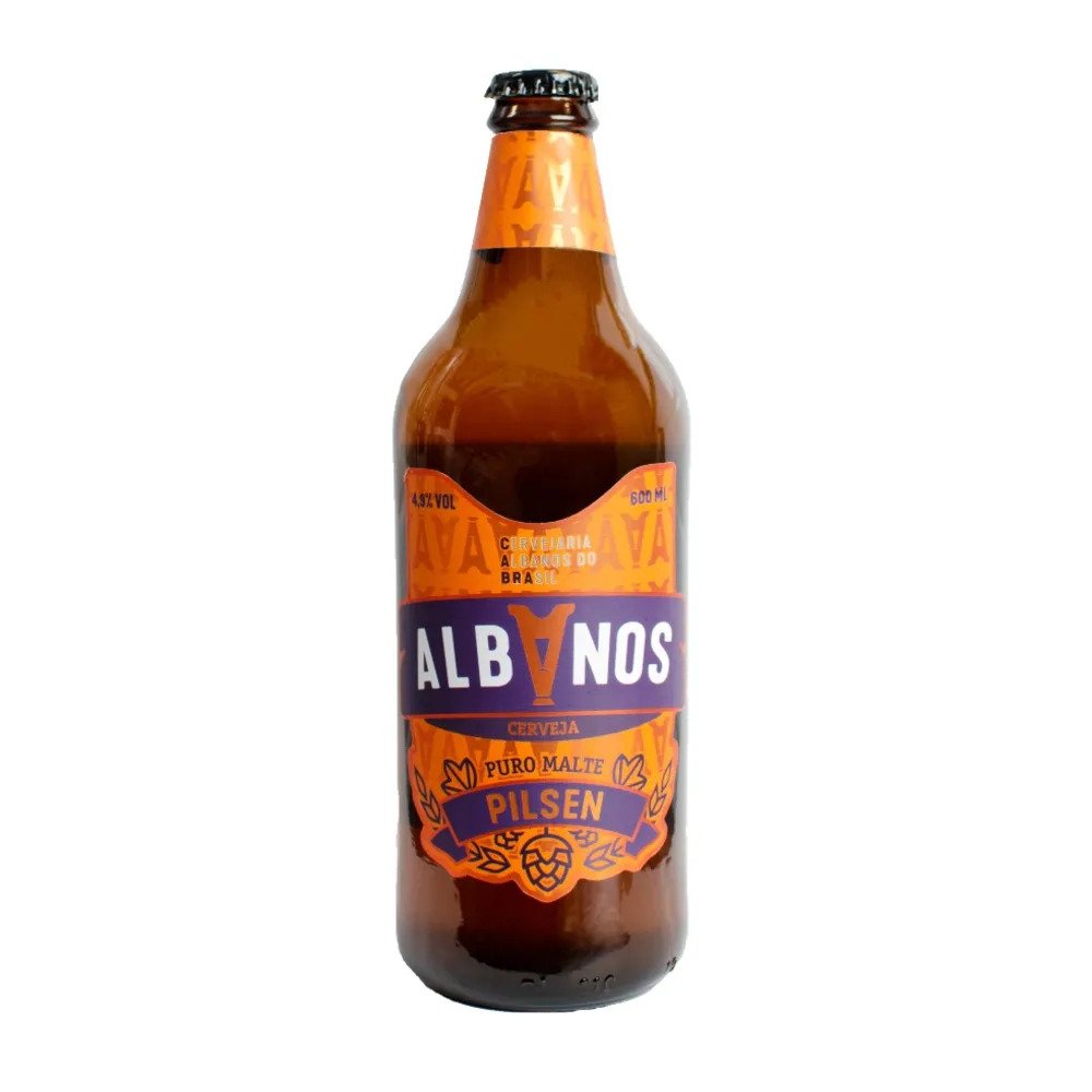 Cerveja Albanos Pilsen 600ml