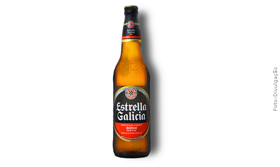 Cerveja Premium Lager Estrella Galicia 600ml