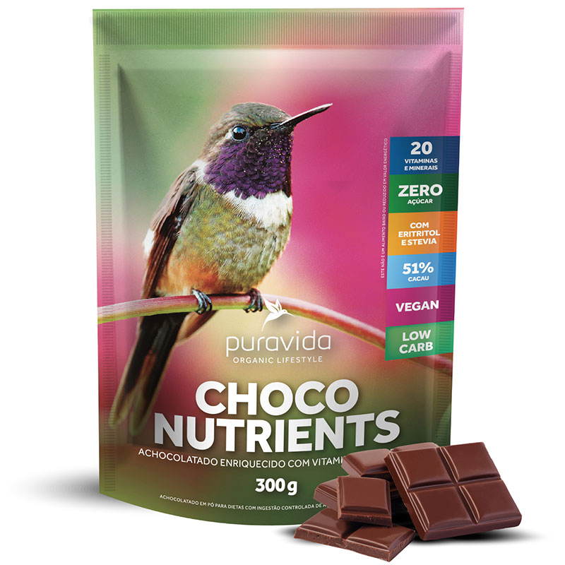 Choco Nutrients PuraVida 300gr