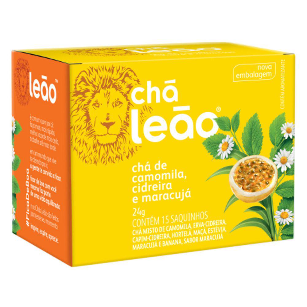 Chá Leão de Camomila,Cidreira e Maracujá