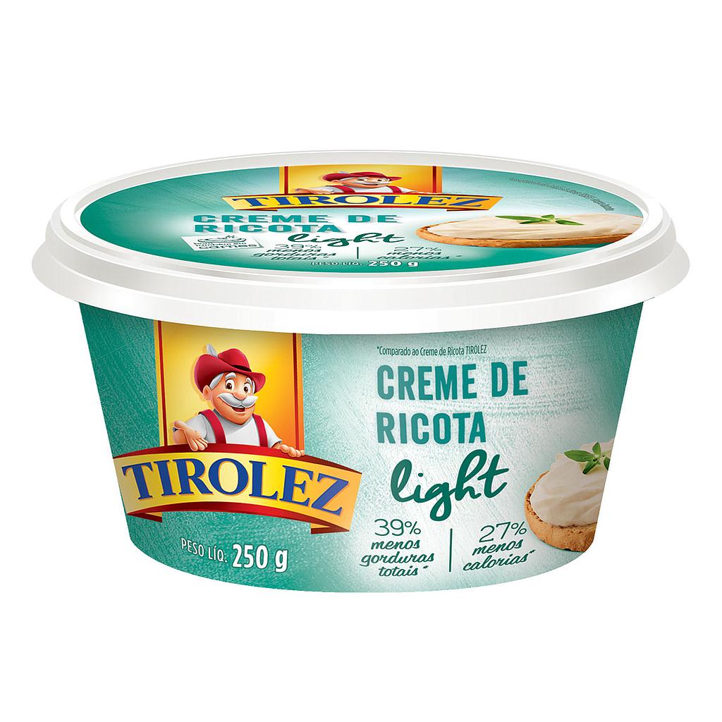 Creme De Ricota Tirolez Light 200gr