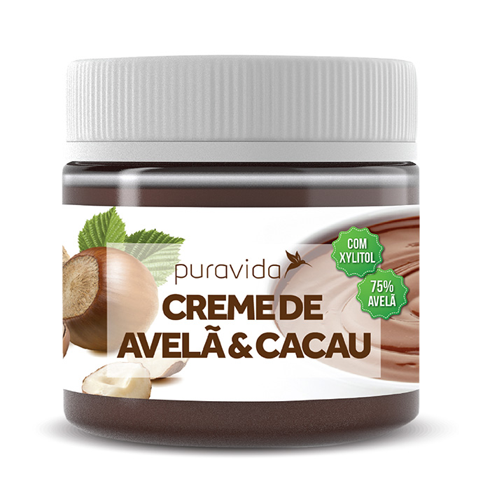 Creme de Avelã e Cacau -Puravida - 300gr