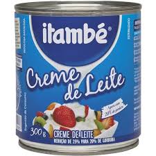 Creme de Leite Itambé Lata 300Gr.