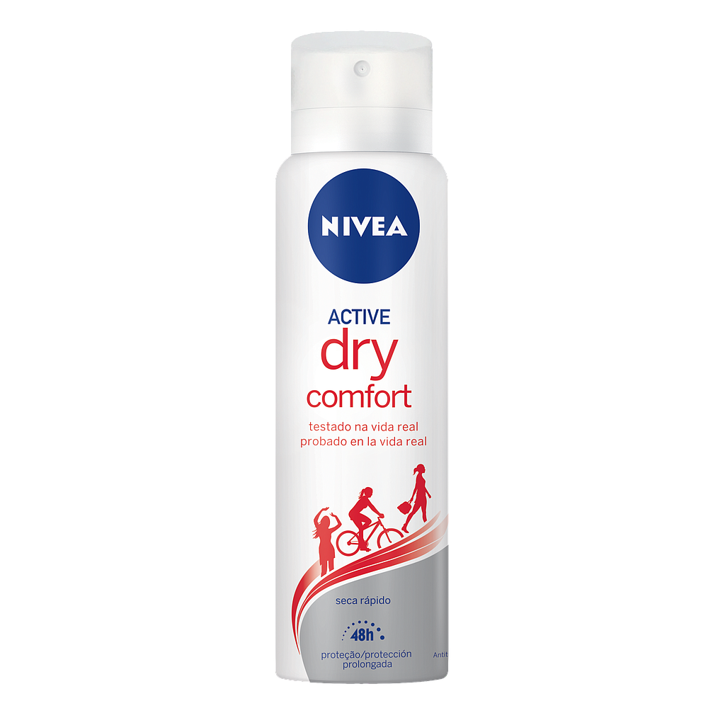 Desodorante Aerosol Nivea Active Dry Comfort 150ml