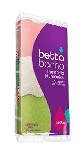 Esponja para Banho Diário Betta Banho