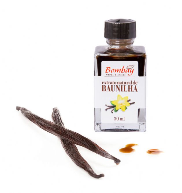 Extrato Natural de Baunilha Bombay 30ml