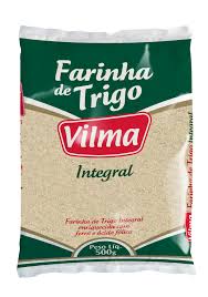 Farinha de Trigo Integral Vilma 500Gr.