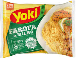 Farofa de Milho Temperada Yoki 500Gr.