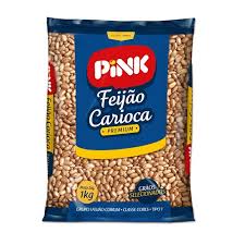 Feijão Carioca Premium Pink 1Kg.