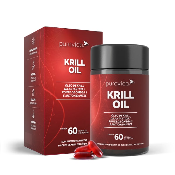 Krill Oil Puravida 60 Caps.