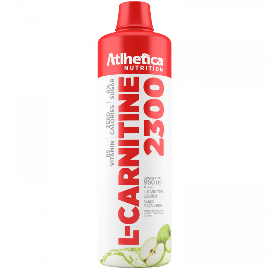 L-Carnitine 2300 Atlhetica Maça Verde 960ml