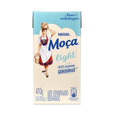 Leite Condensado Desnatado Light Moça 410gr