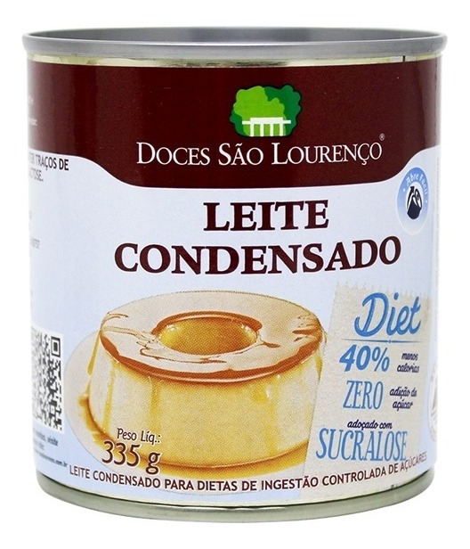 Leite Condensado Diet Doces São Lourenço 335gr
