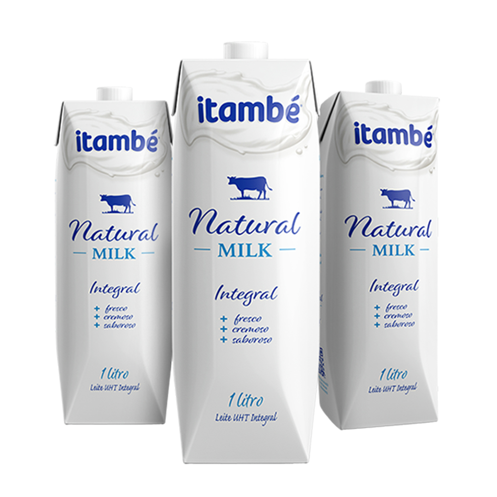 Leite Itambé Natural Milk 1Lt.