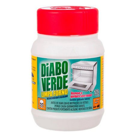 Limpa Forno Diabo Verde 250gr