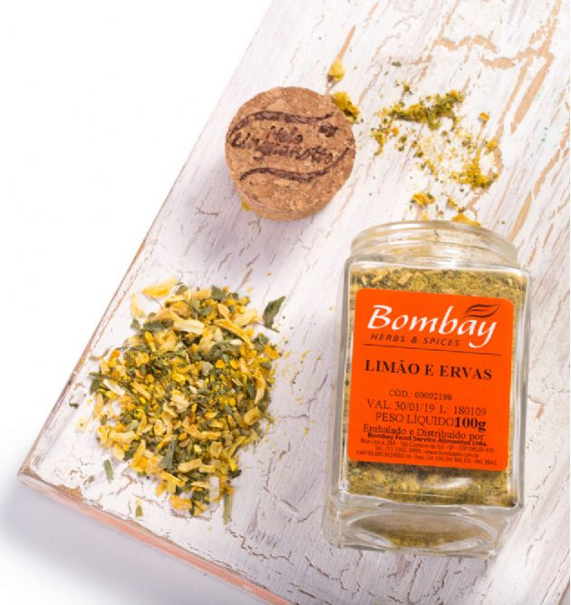 Limão e Ervas Bombay 75gr