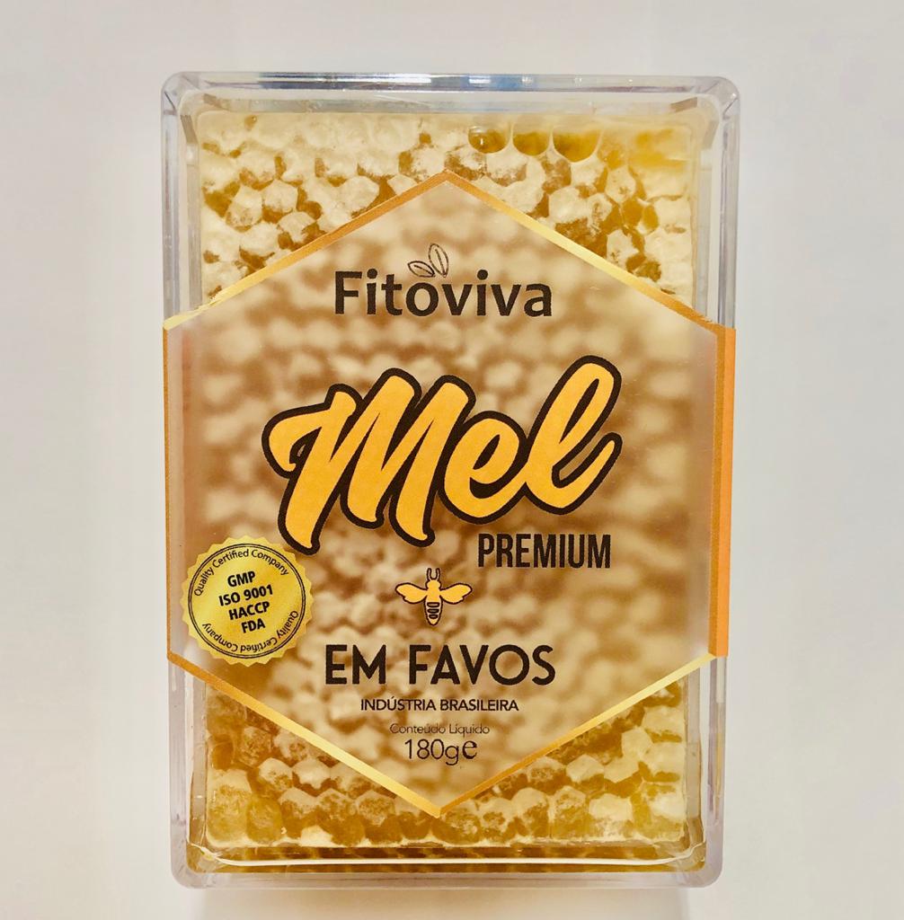 Mel em Favos Premium Fitoviva 180Gr.