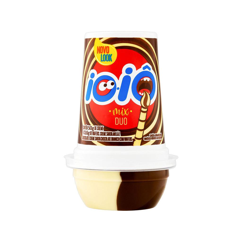 Mix Duo Chocolate Branco + Avelã Ioiô 63,6GR