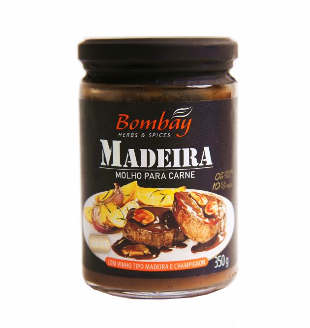 Molho Madeira para Carne Bombay 350gr