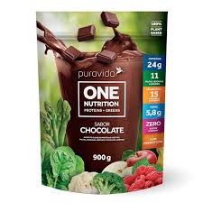 One Vegan Proteins+Greens Sabor Chocolate Pura Vida 900gr