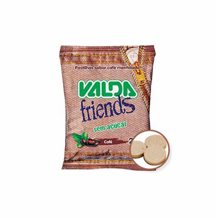 Pastilha sabor Café Mentolado Valda 25gr