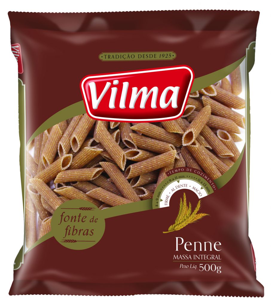 Penne Massa Integral Vilma 500gr