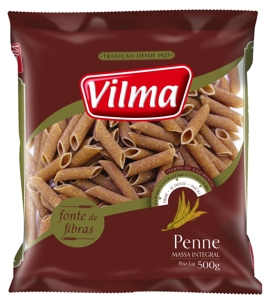 Penne Massa Integral Vilma 500gr