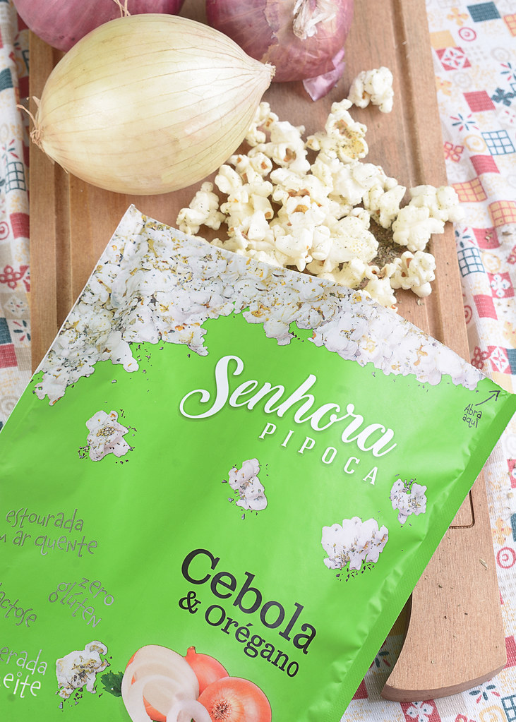 Pipoca Senhora Pipoca Cebola e Orégano 35gr