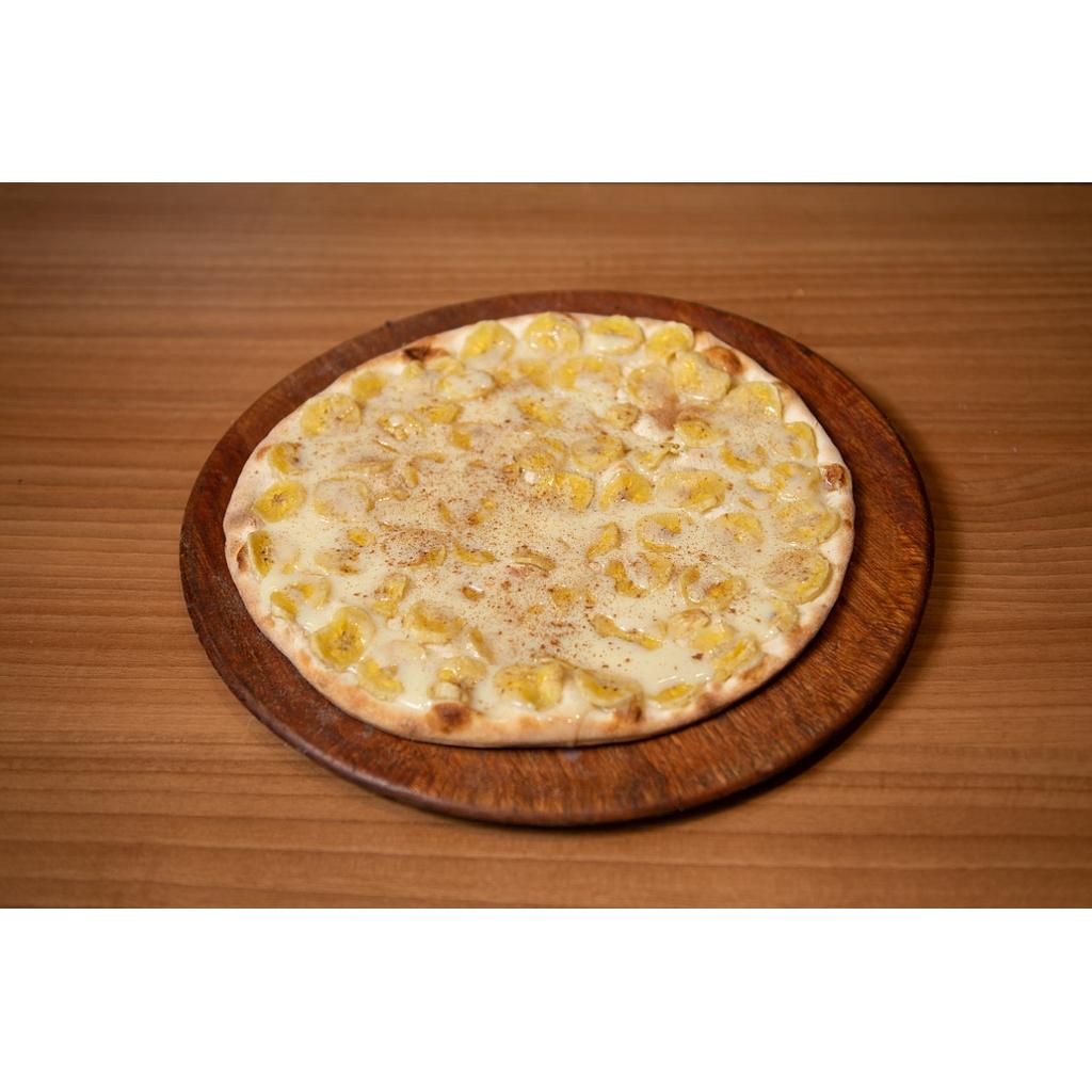 Pizza de Banana com Canela