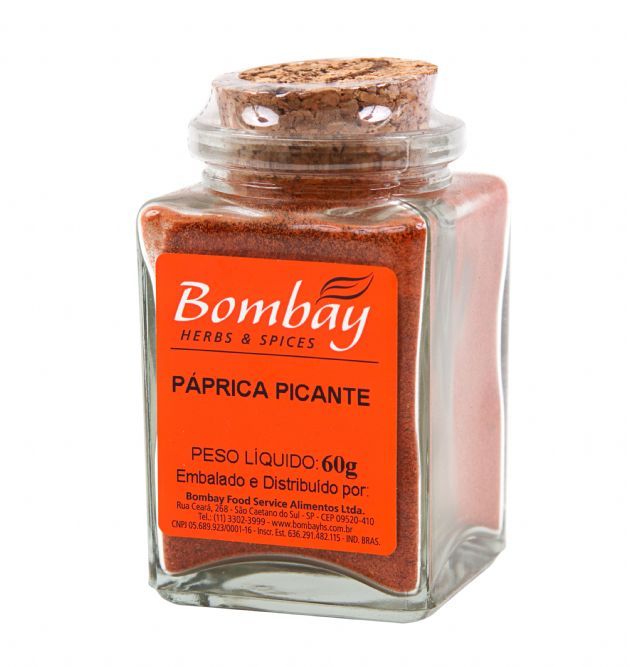 Páprica Picante 60gr Bombay