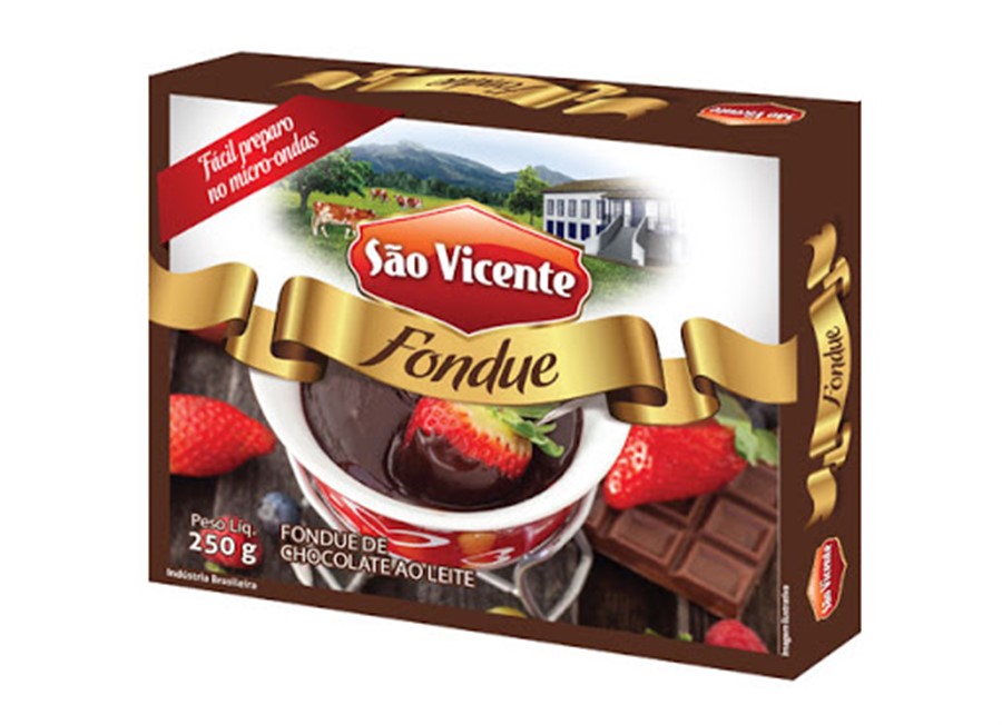Queijo Fondue Chocolate ao Leite São Vicente 250gr