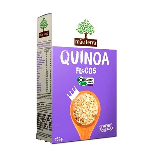 Quinoa em Flocos Orgânica Mãe Terra - 150g