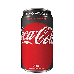 Refrigerante Coca Cola Zero lata 350ml